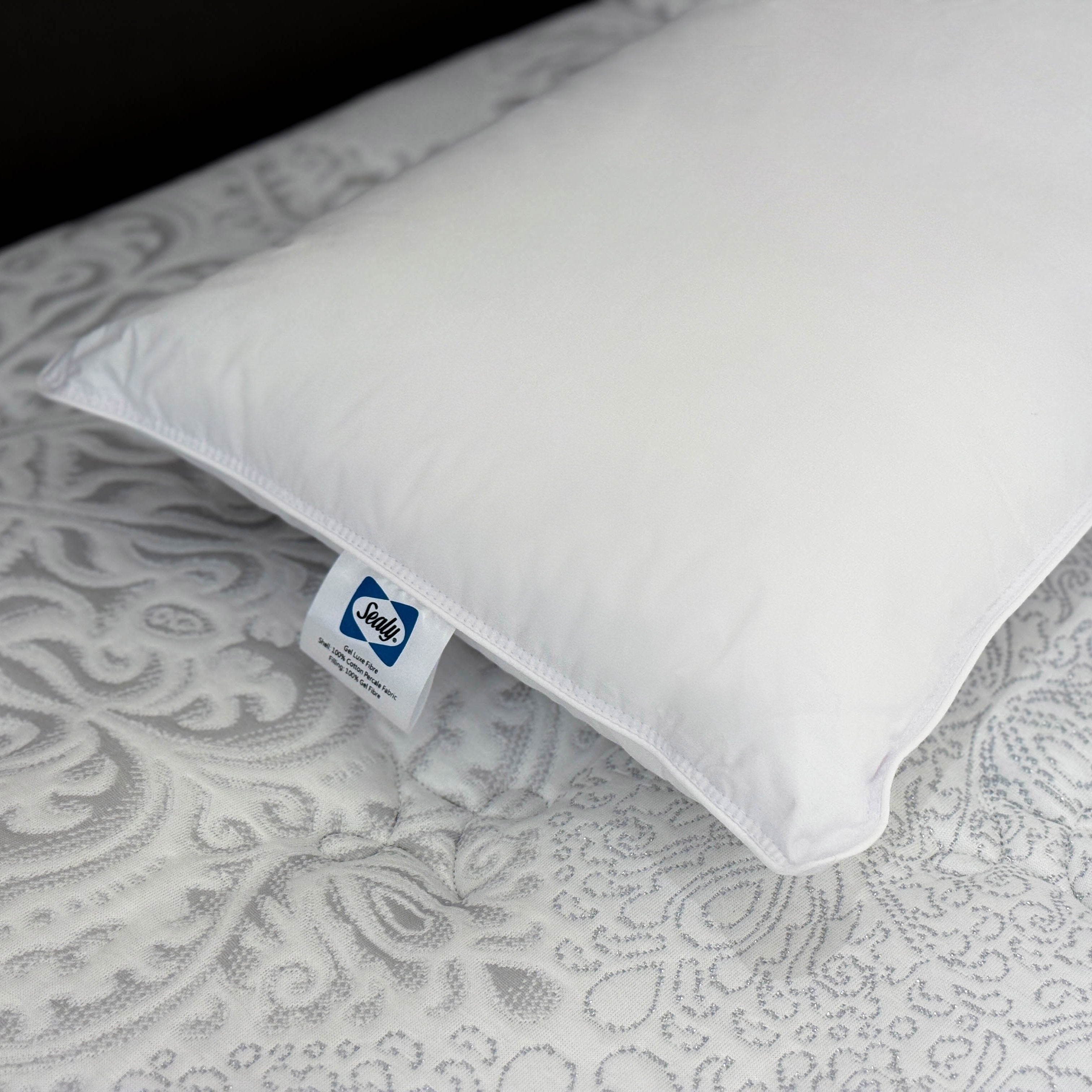 Sealy Gel Luxe Fibre Pillow - Junior