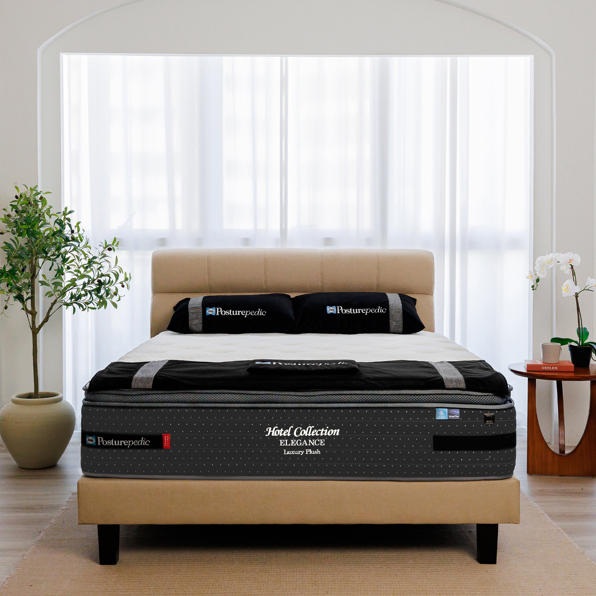 Sealy Posturepedic Hotel Collection - Elegance Luxury Plush Mattress