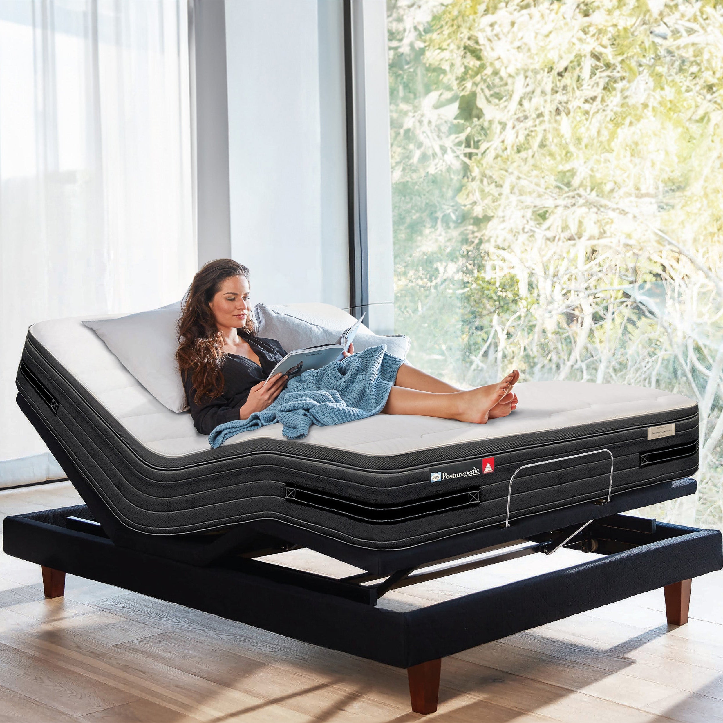 Sealy Posturepedic Adjustable - Sanctuary Luxury Firm Mattress