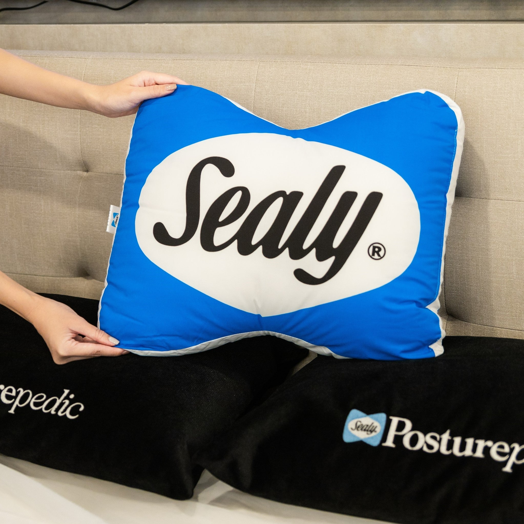 Sealy Logo Cushion