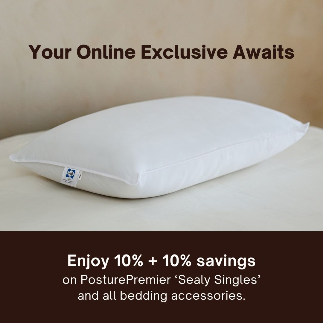 Sealy Gel Luxe Fibre Pillow - Firm